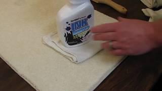 How to Remove Ink From Carpeting with Certified® by Nilodor® Ink Remover