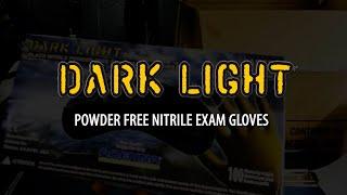Dark Light Powder Free Nitrile Exam Gloves