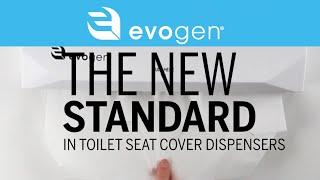 Evogen® No-Touch High Capacity Toilet Seat Cover Dispenser