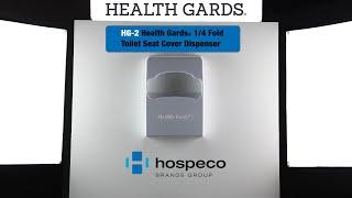 HG-2 Health Gards® Quarter Fold Toilet Seat Cover Dispenser
