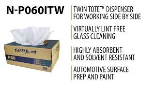 TaskBrand® P060 Premium Series Interfold TwinTote