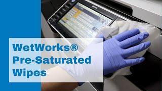 WetWorks® Pre-Saturated Surface Cleaning Wipes